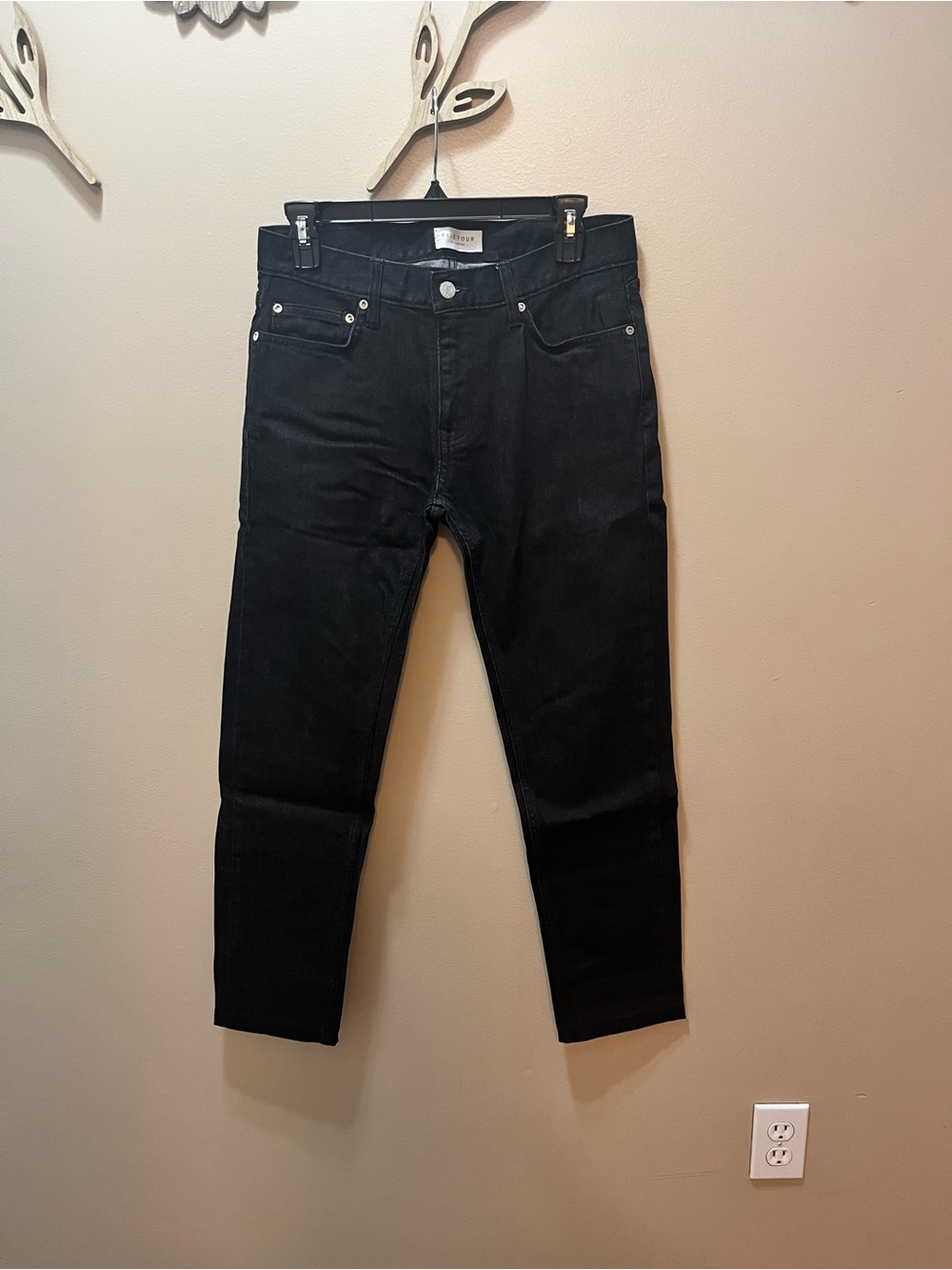 Five Four Men’s Black Slim Fit Jeans Waist 30